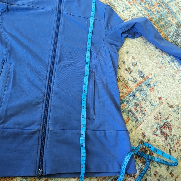 Oprah Winfrey The Oprah Store Full Zip Sweatshirt Jacket Periwinkle Women's XL 2 - Picture 8 of 9